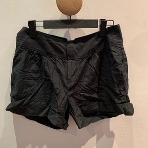 Black rayon shorts from Club Monaco in size 2